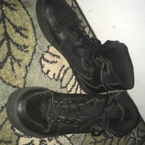 Black supra high tops